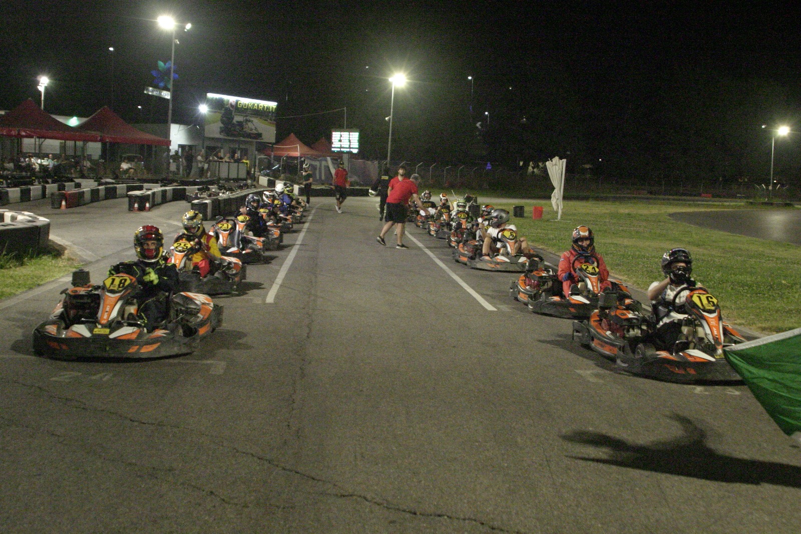 Partenza gara Partenza gara