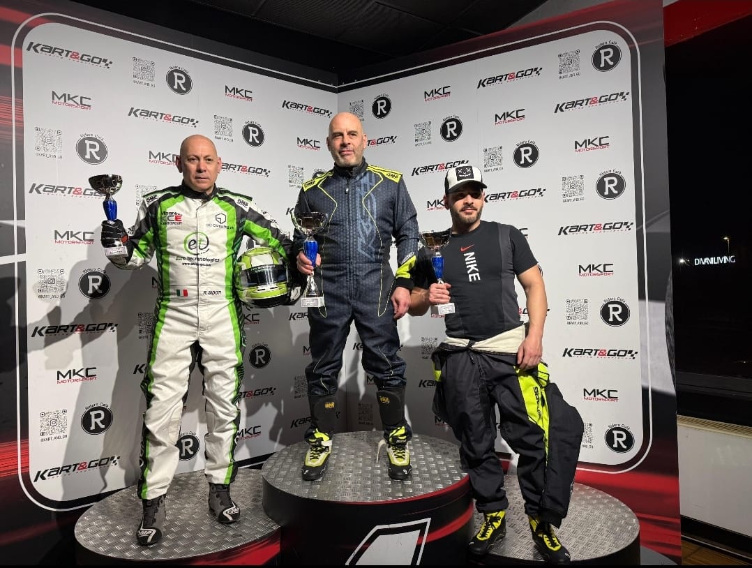 Podio categoria PRO prima gara di campionato 2026  Montano Lucino