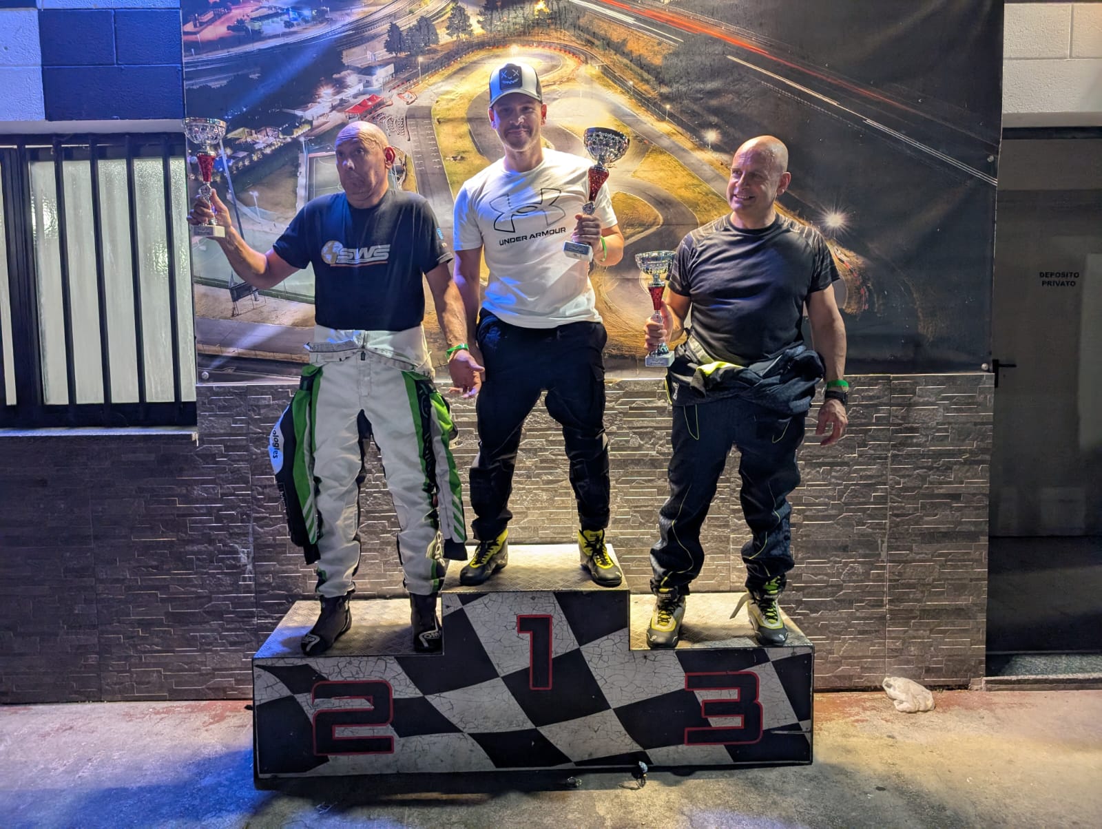 Podio gara . Podio gara .